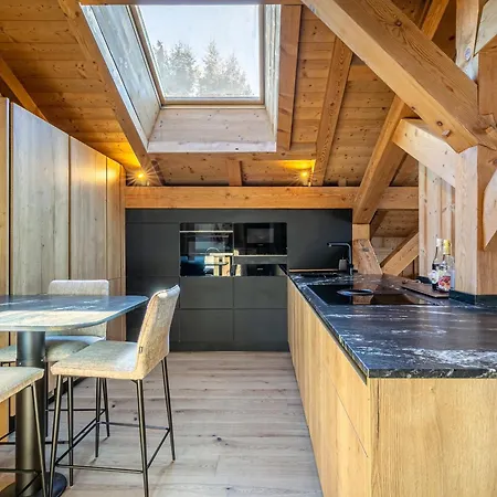 Spacieux Vue Village - 14 Pers. Apartment Megève