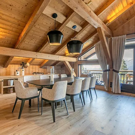 Apartment Spacieux Vue Village - 14 Pers. Megève